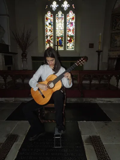 Costanza Casullo, guitar teacher at Bromley Guitar Studio